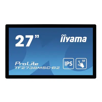 iiyama ProLite TF2738MSC-B2 touch screen monitor 68.6 cm (27") x pixels Multi-touch Multi-user B