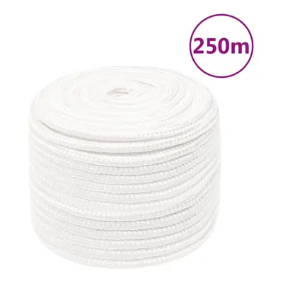 (white, mm/ m) Marine Rope Dock Coil Boat Line Polypropylene Rope Multi Sizes Multi Colours