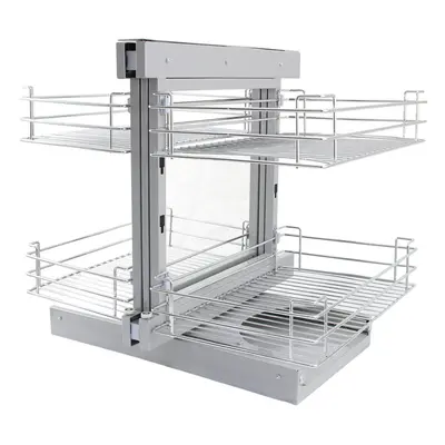 Magic Corner Kitchen Baskets Pull Out Right Hand Slide Out Wire Storage 80-90cm