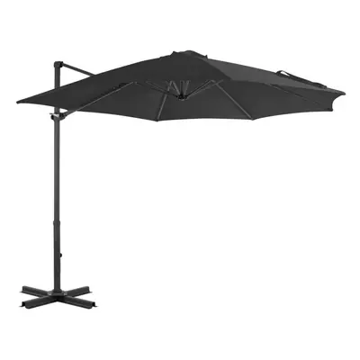 Cantilever Umbrella with Aluminium Pole Anthracite cm