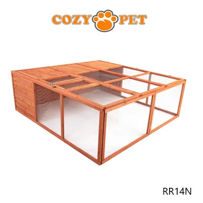 Rabbit Run Wooden Cozy Pet Hutch Guinea Pig Tortoise Chicken RR14N