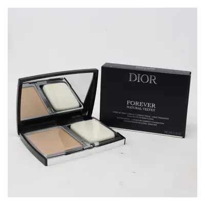 (4N Neutral) Dior Forever Natural Velvet Compact Foundation 0.35oz/10g New With Box