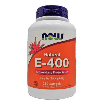 NOW Foods Vitamin E-400, Natural, softgels