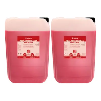 Hexeal Red Antifreeze & Coolant | 50L | -23ÂºC| Ready Mix | Longlife