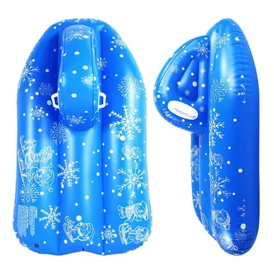 Inflatable Snow Flakes Large PVC Tube Boat For Winter Skating