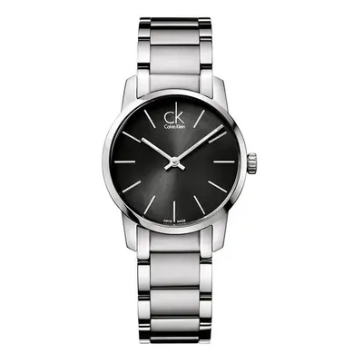 NEW Calvin Klein K2G23161 City Grey Dial Women Steel Watch UK SELLER WARRANTY