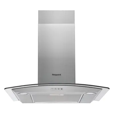 Hotpoint PHGC7.4FLMX Built In 70cm Speeds D Chimney Cooker Hood Stainless