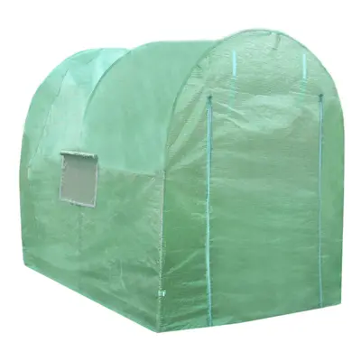 Polytunnel Greenhouse Walk In Galvanised Garden Grow Tent 19mm x 2.5m Outdoor