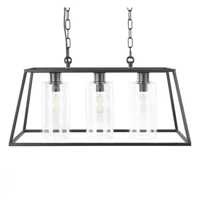 Pendant Lamp MUGER Metal Black