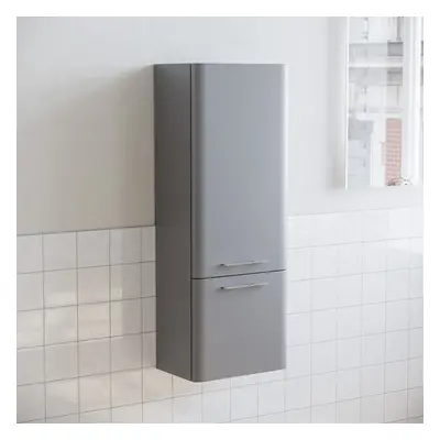 Lex 1000mm Flat Pack Wall Hung Storage Cabinet Matte Grey