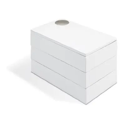 Umbra Spindle Storage Box, White