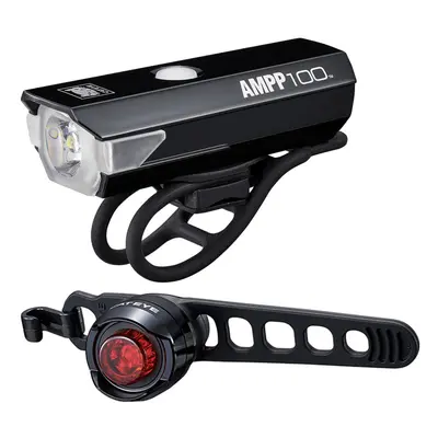 Cateye AMPP / ORB Rechargable Bike Light Set