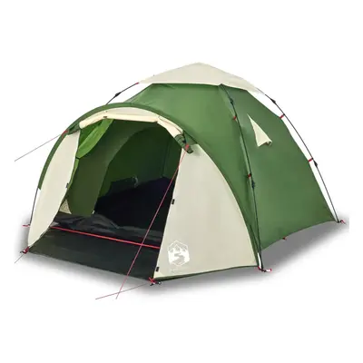 (Green) vidaXL Camping Tent Dome 3-Person Lightweight Dome Tent Green Quick Release