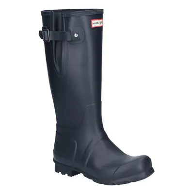 (10 UK, Navy) Hunter Mens Original Adjustable Side Tabs Wellington Boots