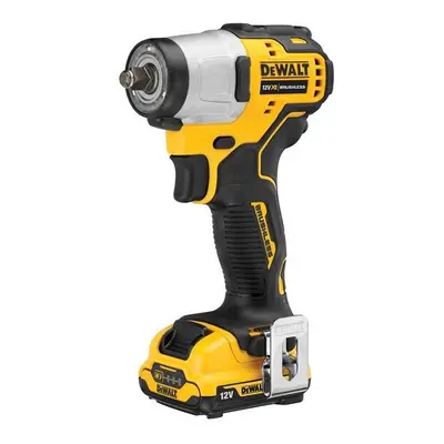 DEWALT DCF902D2 XR Brushless Sub-Compact 3/8in Impact Wrench 12V 2x 2.0Ah Li-ion