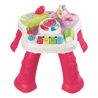 VTech Play & Learn Baby Activity Table,Play Centre,Educational Musical Toy with Shape Sorting,So