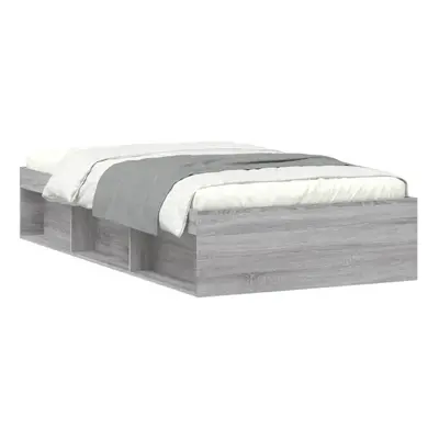 (grey sonoma, x cm) vidaXL Bed Frame Bedroom Mattress Foundation Guest Room Bedstead Bed Base