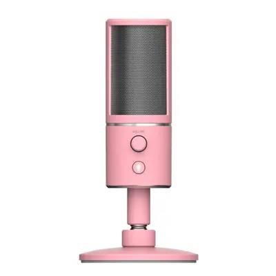 Seiren X Streaming Microphone - Built-In Shock Mount - Quartz Pink