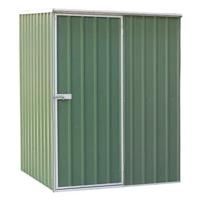 Galvanised Steel Metal Garden/Outdoor/Storage Shed, 5FT x 5FT, Pent Style Roof â Green - DG114