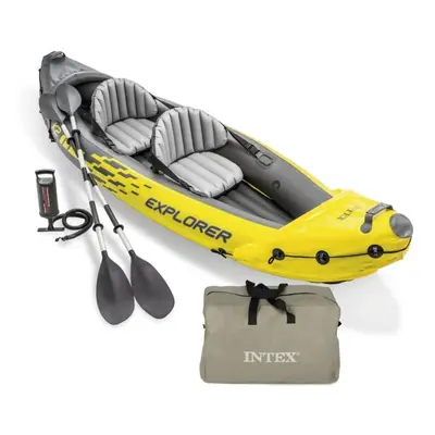 Intex Inflatable Kayak Inflatable Canoe Dinghy Rowing Boat Explorer K2 68307NP