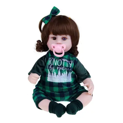 () 42CM Multi-optional Simulation Silicone Vinyl Lifelike Realistic Reborn Newborn Baby Doll Toy