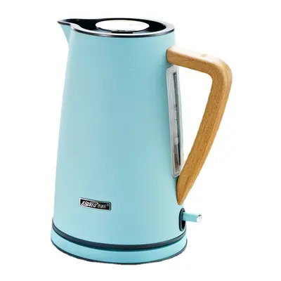 (Sky Blue) 1800W 1.7L Electric Kettle Stainless Steel Auto Power-off Protection Handheld Instant