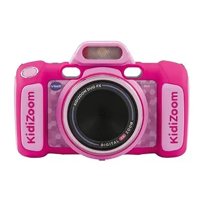 VTech KidiZoom Duo FX, Kids Camera with Colour Screen, 8MP, Photos, Selfies & Videos, AR Filters