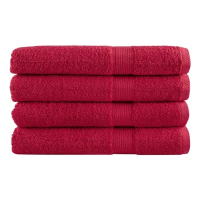 (red, x cm/ pcs) vidaXL Premium Sauna Towels Guest Bath Towel pcs Grey 600gsm 100% Cotton