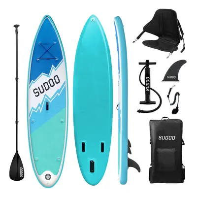 10ft Inflatable Paddle Board Stand Up Paddle Board SUP Board with Seat