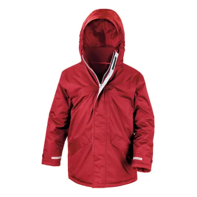 (13-14 Years, Red) Result Core Childrens/Kids Parka