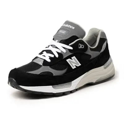 (UK10.5/EU45/29CM) New Balance Black Suede Men Women Shoes Trainers