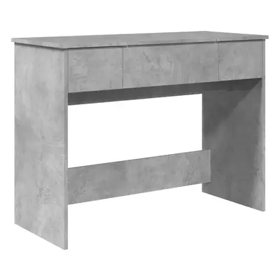 (concrete grey) vidaXL Dressing Table with Mirror Cosmetic Table Makeup Table Vanity Desk