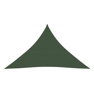 vidaXL Sunshade Sail g/mÂ² Dark Green 5x5x6 m HDPE Sunscreen Patio Shade