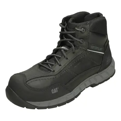 (Black, UK 8) Mens Caterpillar Composite Toe Safety Boots Streamline MD CT