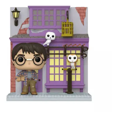 Harry Potter Owl Emporium w/ Harry Diagon Alley Pop! Deluxe