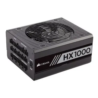 Corsair 1000W Professional Series HX1000 PSU, Fluid Dynamic Bearing, Fully Modular, 80+ Platinum