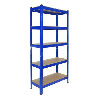 6 Garage Warehouse T-Rax Steel Blue Tier 75cm Racking Shelving Storage Units