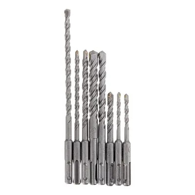 8pcs 5-12mm SDS Plus Shank Electric Hammer Drill Bit 5/6/8/10/12mm Carbide Tip Masonry Concrete