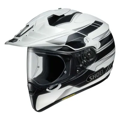 (XS, White) Shoei Hornet ADV Navigate TC6 Black / White