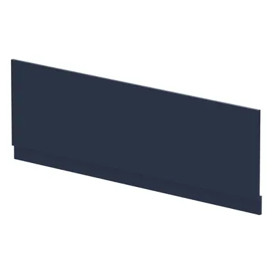 1700mm Edge/Power Straight Front Bath Panel & Plinth - Matt Midnight Blue