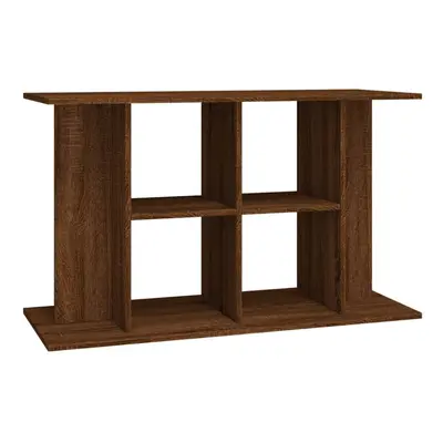 (brown oak, x x cm) vidaXL Aquarium Stand Fish Tank Stand Cabinet Aquarium Base Engineered Wood