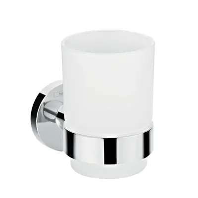 Hansgrohe Logis Universal Toothbrush Tumbler and Holder