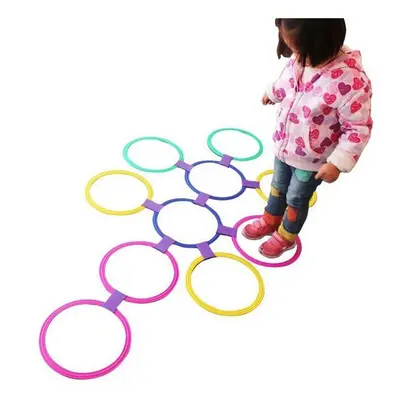 (M) Kids Outdoor Jumping Ring Games with Friends Preschool Teaching Aid Sport Toys