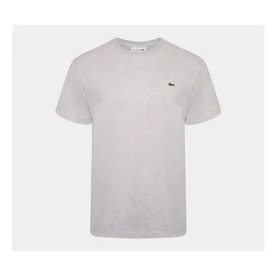 (Chine Grey, M) Lacoste Crew Neck Cotton Jersey T-shirts S-3XL