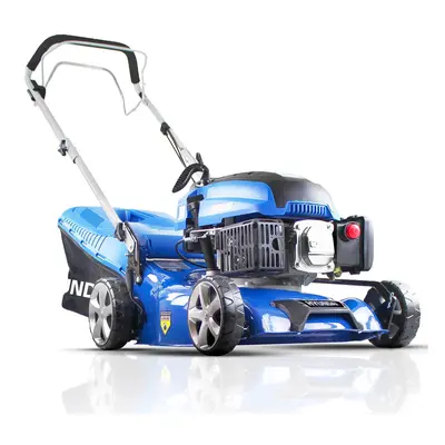 Hyundai Petrol Lawnmower, 139cc / 3.7hp Self-propelled Lawn Mower with 42cm / 420mm Cutting Widt