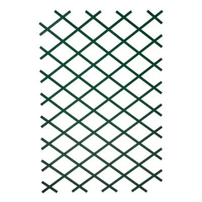 Nature Garden Trellis Expanding Fence Panel Decor 100x200 cm PVC Green