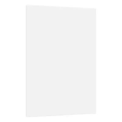 (60 x x 1.5 cm) vidaXL Stretched Canvases Blank Canvas pcs White Fabric and Solid Wood Pine