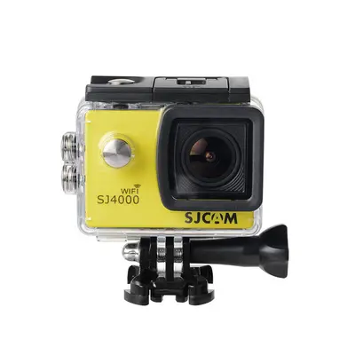 (Yellow) WiFi Car DVR Camera Sport DV Novatek Waterproof