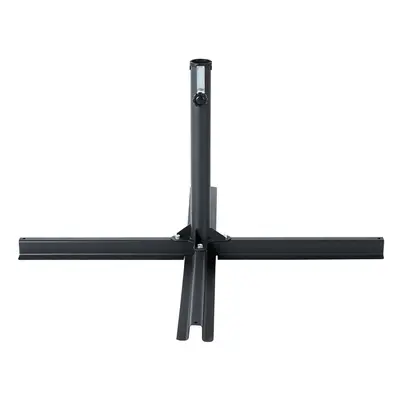 Steel Parasol Cross Base Black VICCHIO