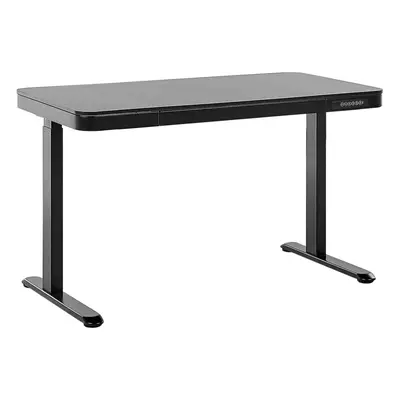 Adjustable Desk Electric Black KENLY